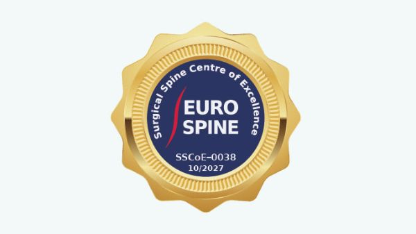 Die Spinale Chirurgie und das Wirbelsäulenzentrum (WSZ) des Universitätsspitals Basel wurden durch die EUROSPINE, the Spine Society of Europe Guidelines for Surgical Spine Centre of Excellence, ausgezeichnet.